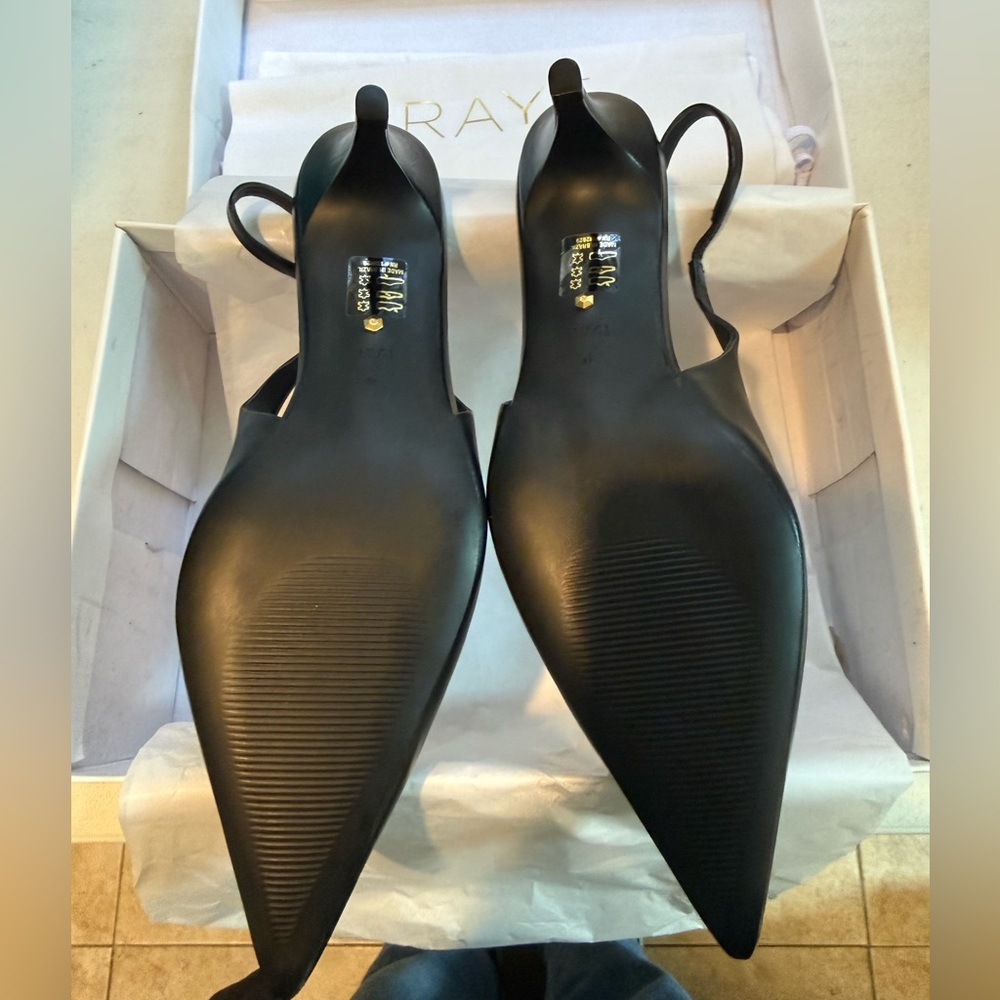 RAYE Calista Slingback in Black - Picture 6 of 7